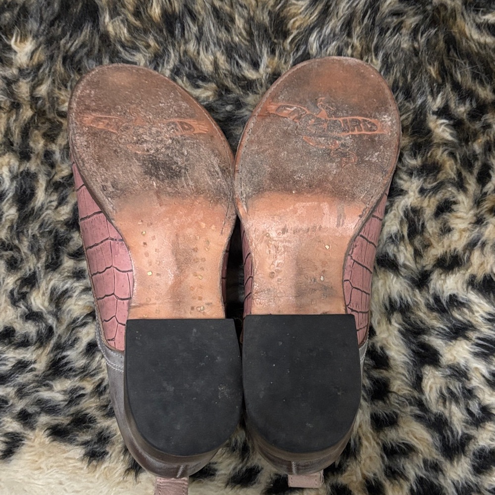 Freebird by Steven; Mabel Pink and Brown Women's Shoes - Picture 8 of 10
